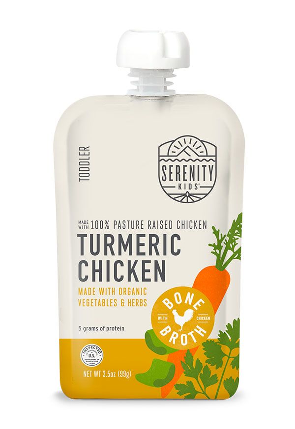Turmeric Chicken made with Organic Vegetables & Herbs