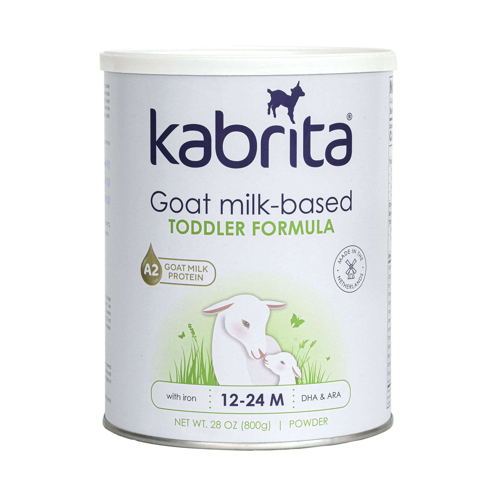 Goat Milk-Based Toddler Formula (United States)