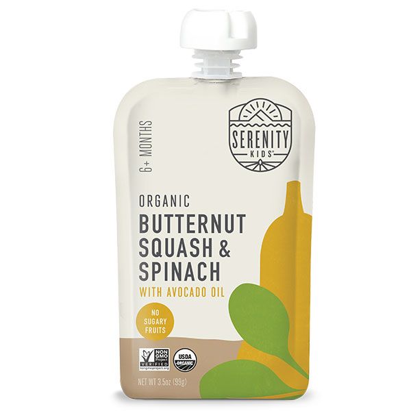 Organic Butternut Squash & Spinach