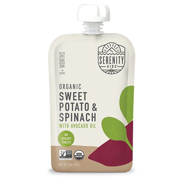 Organic Sweet Potato & Spinach