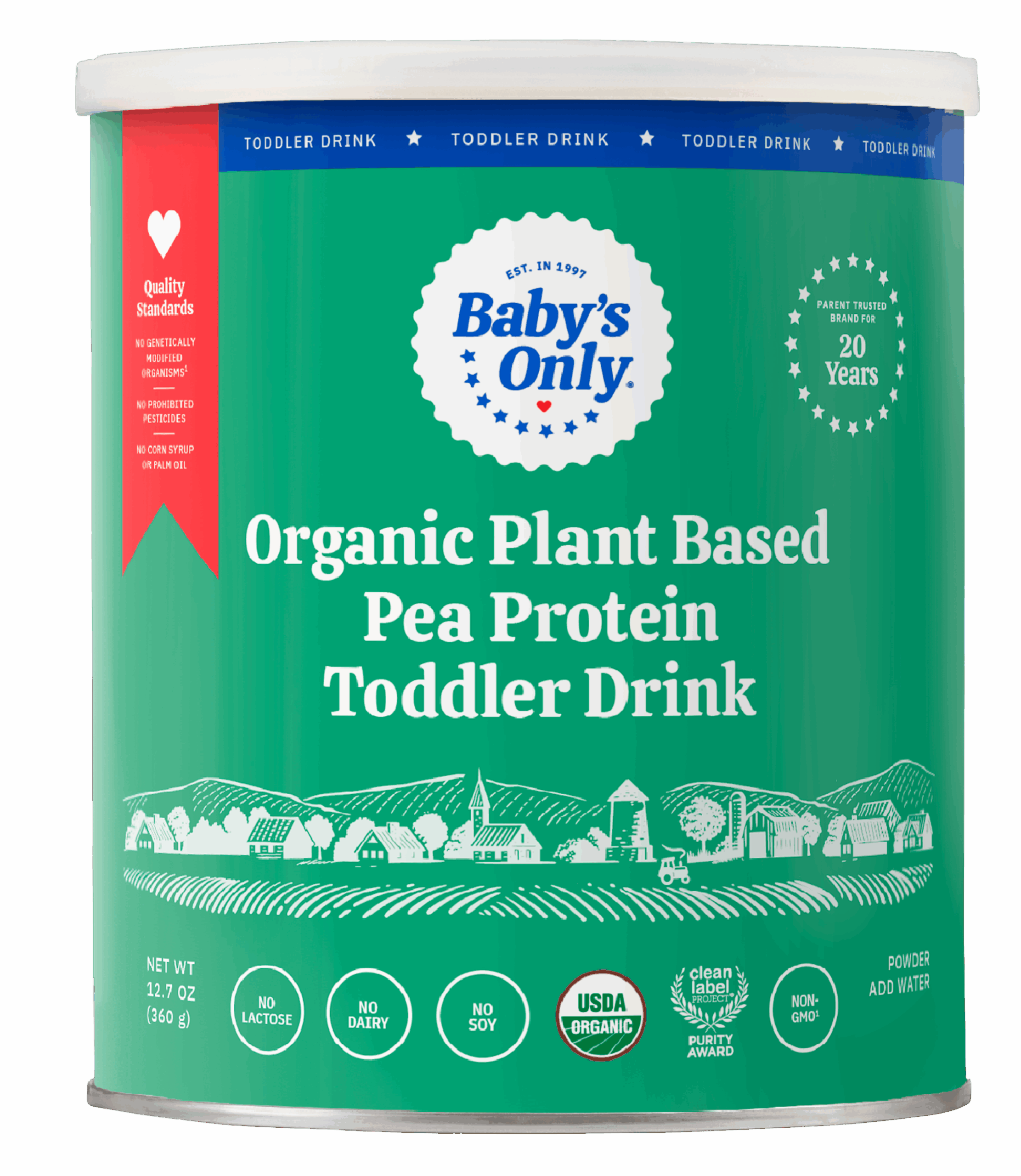 Baby’s Only Organic Plant Based Pea Protein Toddler Drink