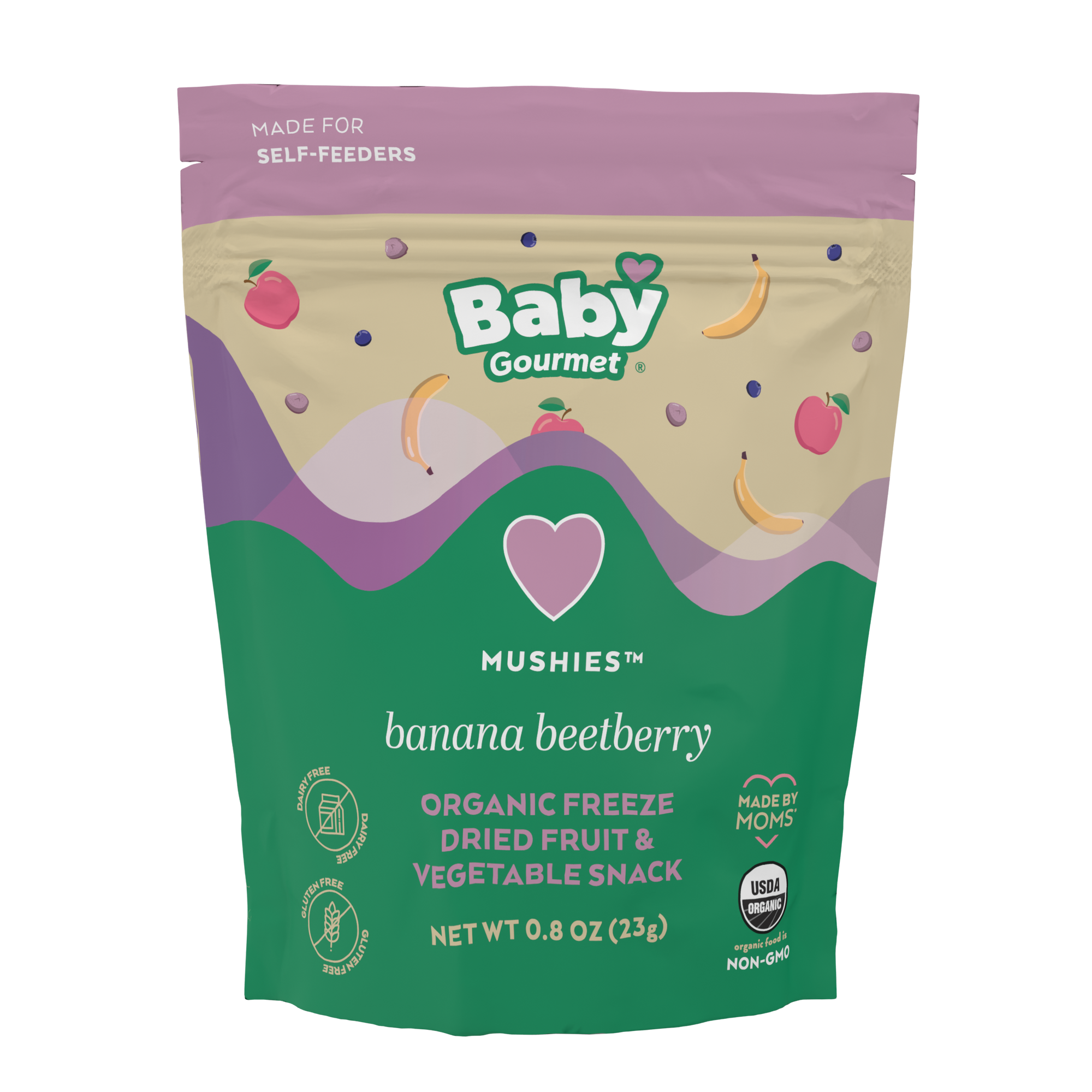 Banana Beetberry Mushies