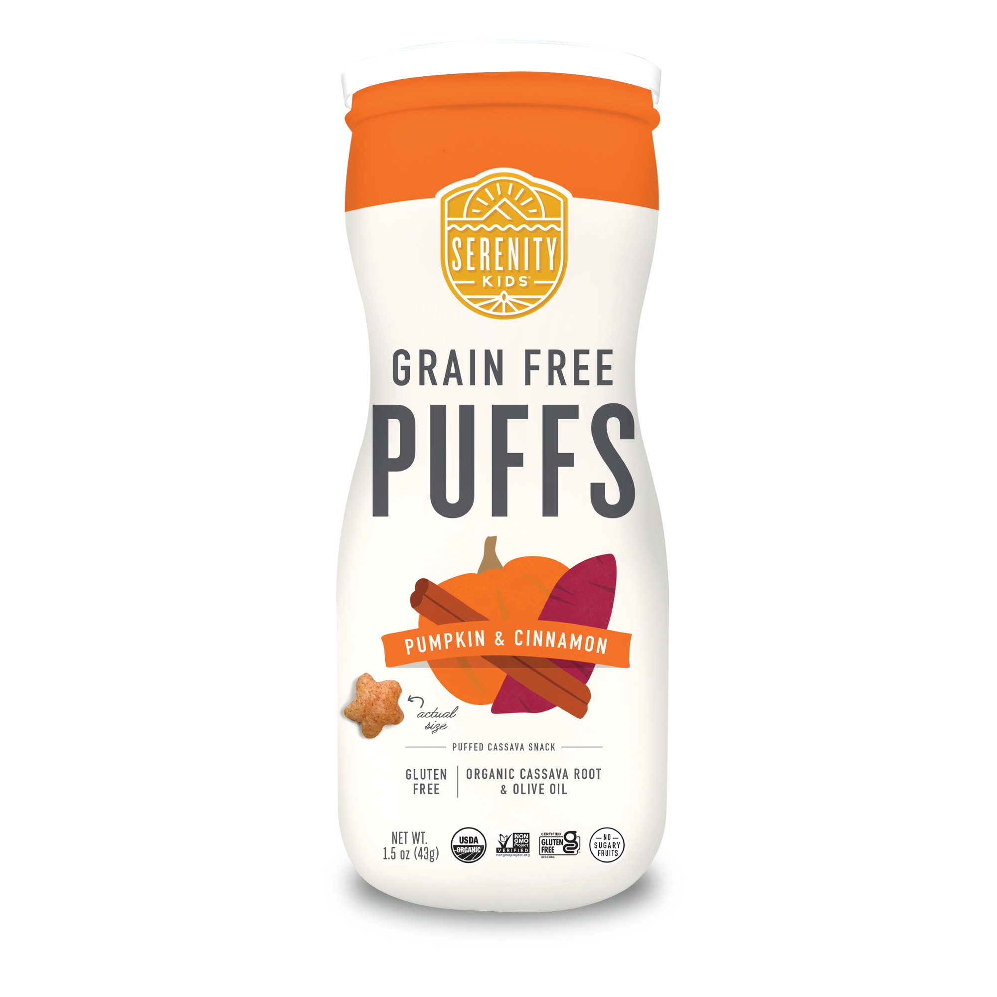 Pumpkin & Cinnamon Grain Free Puffs