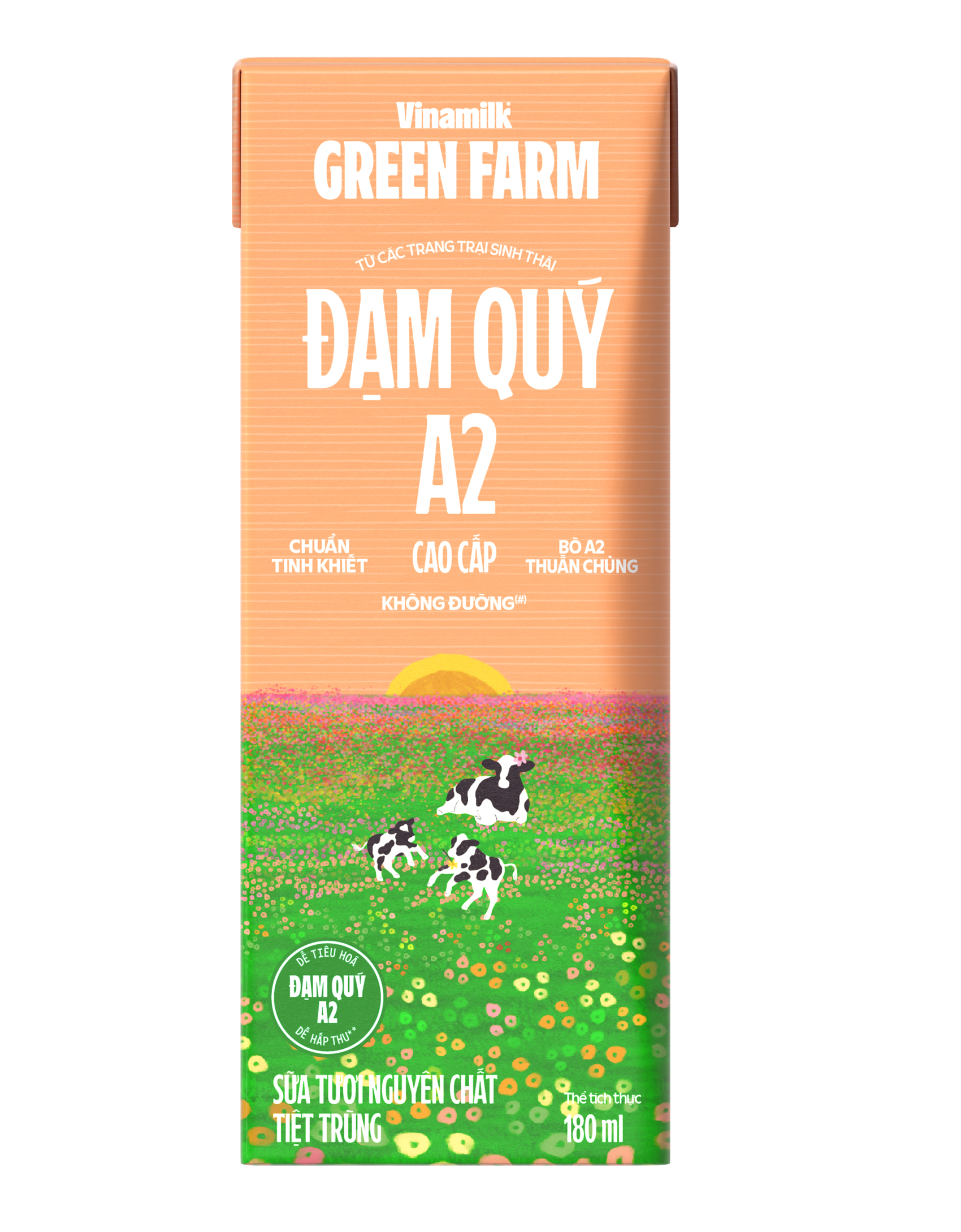 UHT Fresh Whole Milk – Vinamilk Green Farm A2