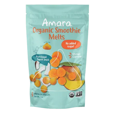 Mango Carrots Smoothie Melts